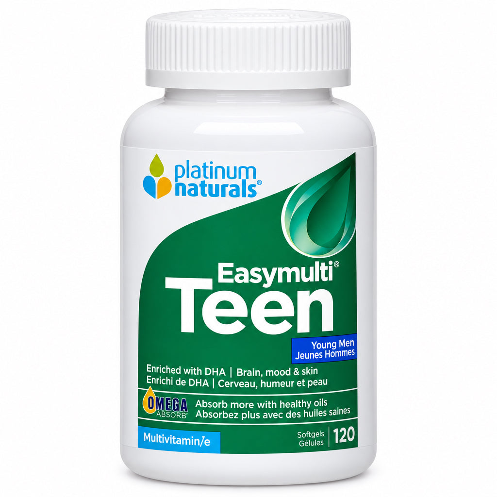 Platinum Naturals Easymulti® Teen for Young Men Softgels - Nutrition Plus
