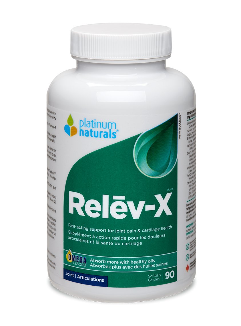 Platinum Naturals Relev-X 90 Softgels - Nutrition Plus