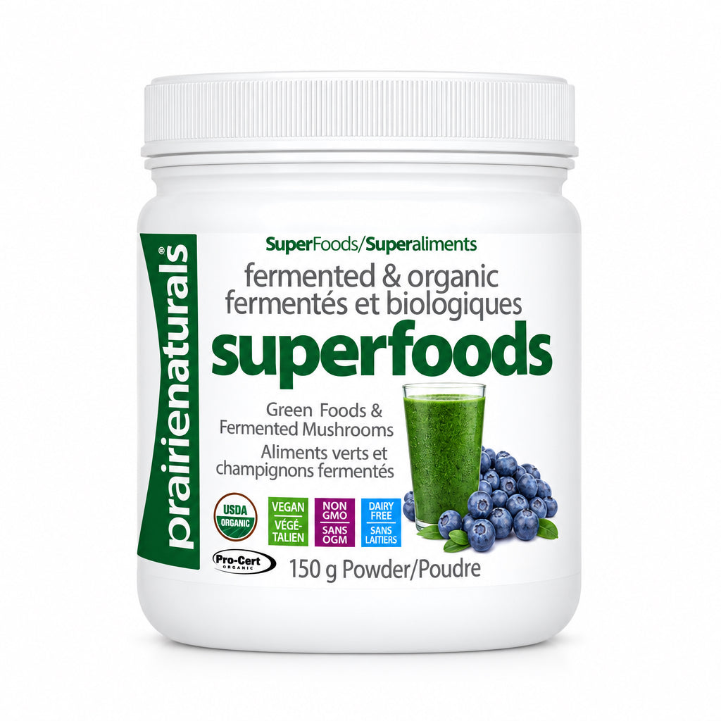 Prairie Natural Fermented Organic Superfoods 150 Grams Powder - Nutrition Plus