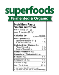 Thumbnail for Prairie Natural Fermented Organic Superfoods 150 Grams Powder - Nutrition Plus