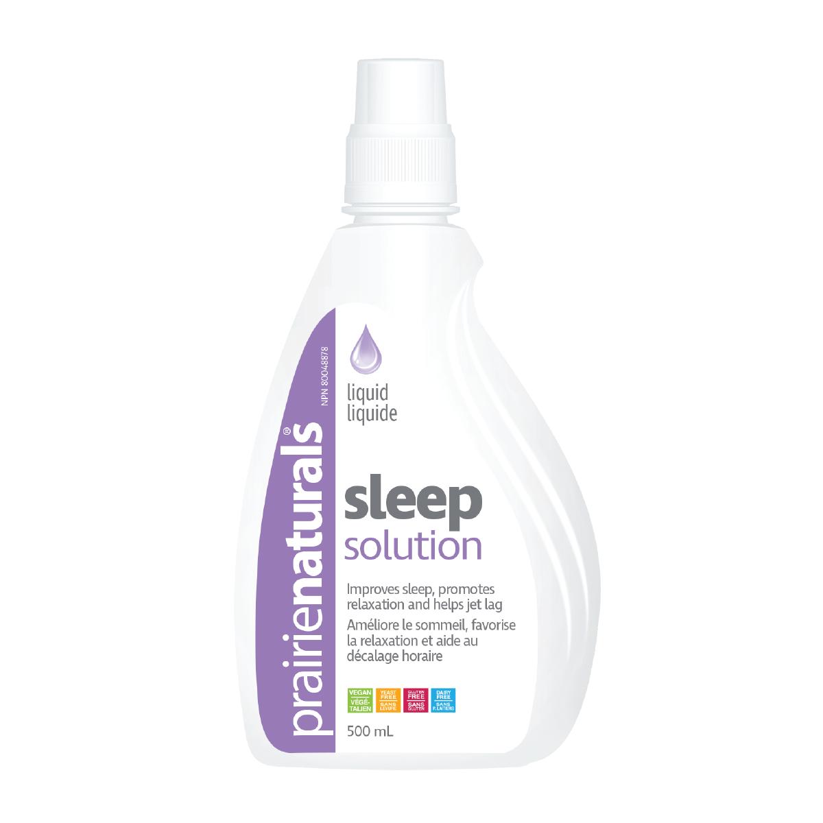 Prairie Natural Liquid Sleep Solution 500mL - Nutrition Plus