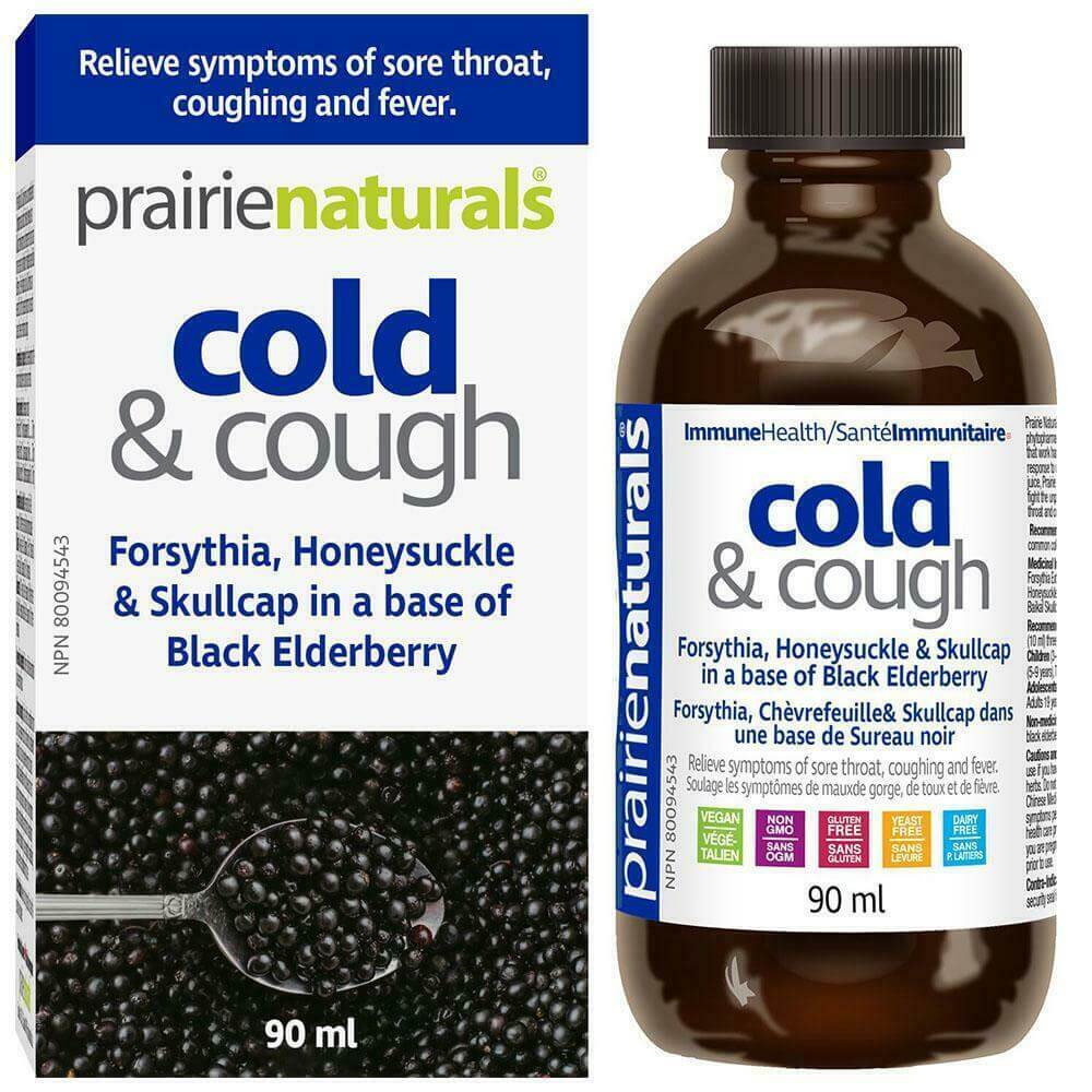 Prairie Naturals Cold & Cough Syrup 90 mL - Nutrition Plus