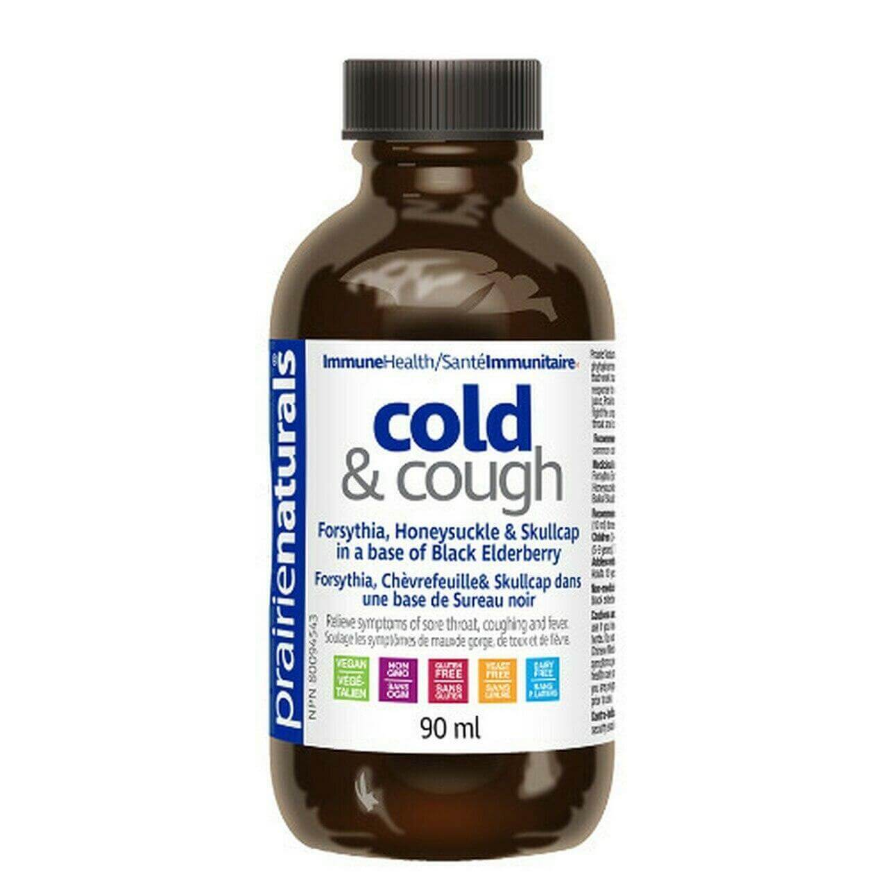 Prairie Naturals Cold & Cough Syrup 90 mL - Nutrition Plus