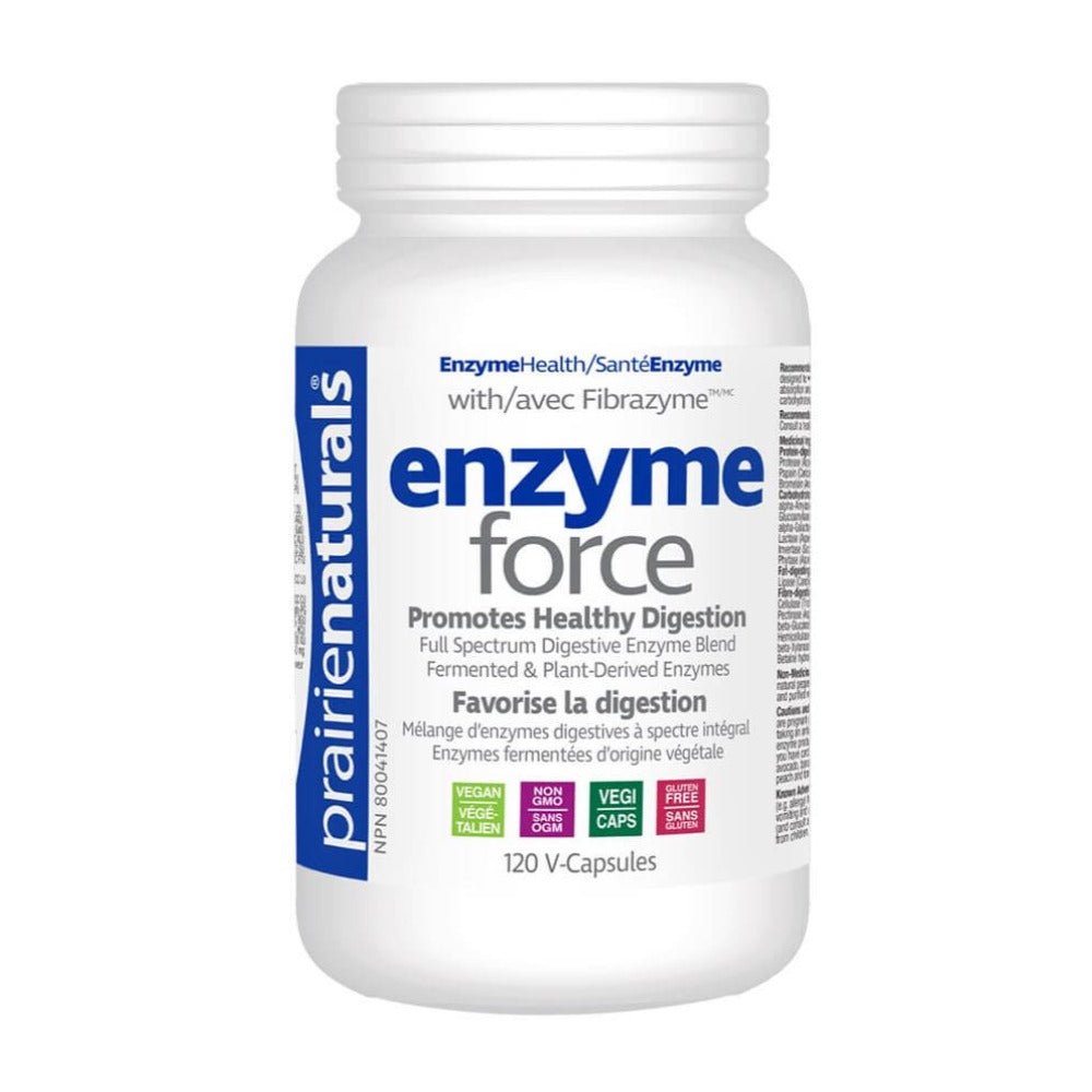 Prairie Naturals Enzyme Force Veg Capsules - Nutrition Plus