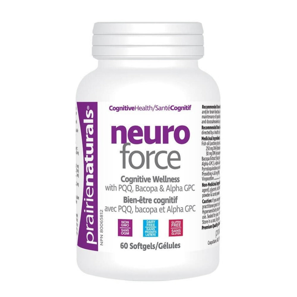 Prairie Naturals Neuro-Force™ 60 Softgels - Nutrition Plus
