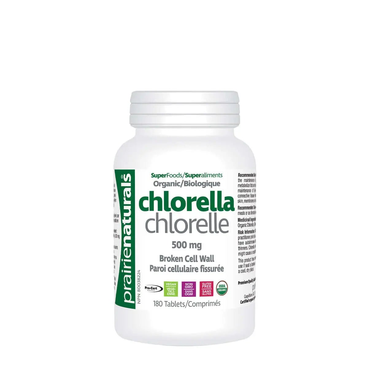 Prairie Naturals Organic Chlorella - Nutrition Plus