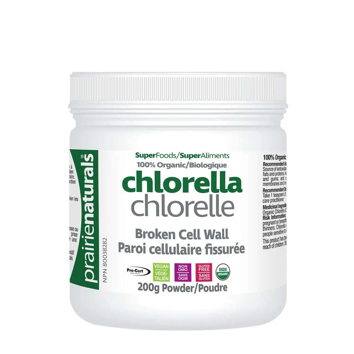 Prairie Naturals Organic Chlorella - Nutrition Plus