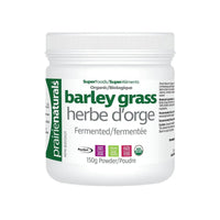Thumbnail for Prairie Naturals Organic Fermented Barley Grass Powder 150 Grams - Nutrition Plus