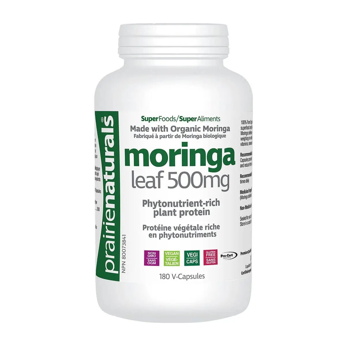 Prairie Naturals Organic Moringa Leaf - Nutrition Plus