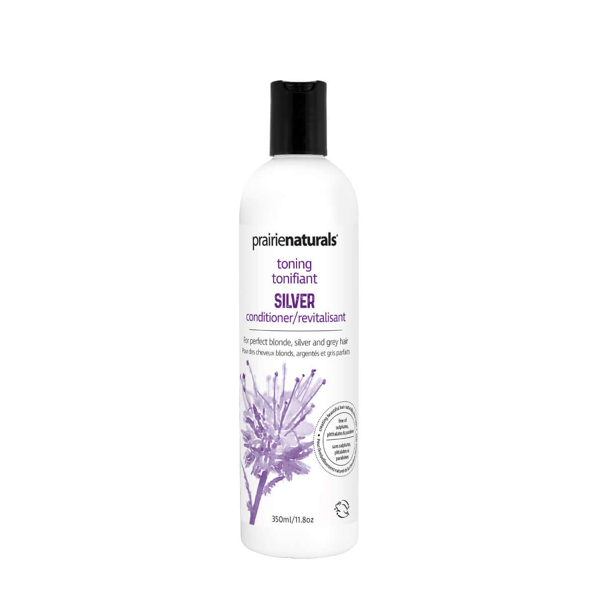 Prairie Naturals Silver Toning Conditioner 350mL (Purple Conditioner) - Nutrition Plus