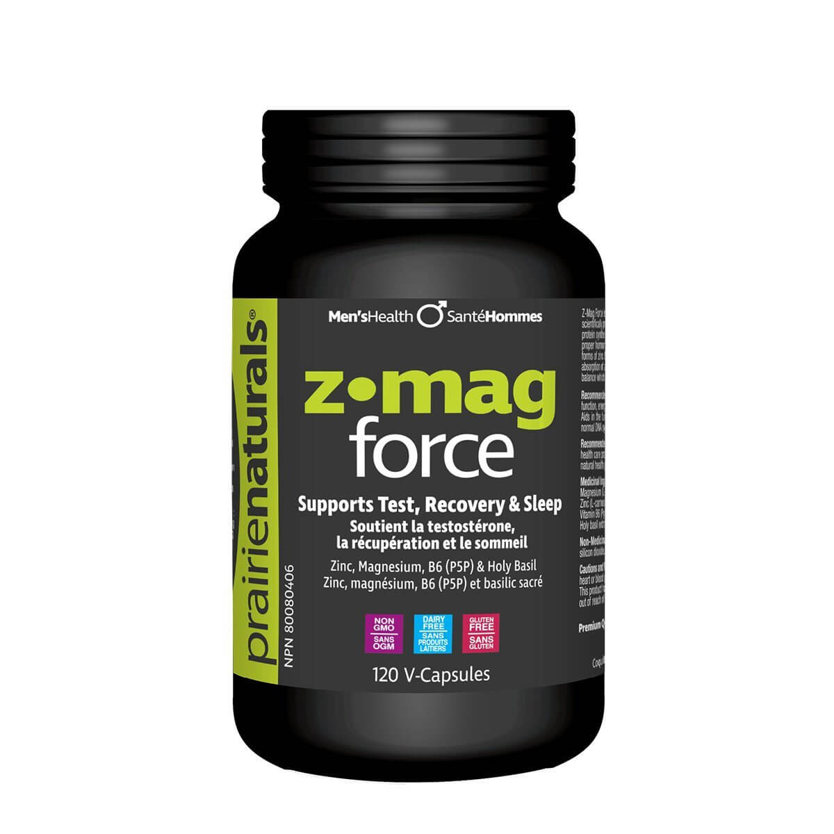 Prairie Naturals Z-Mag Force 120 Veg Capsules - Nutrition Plus