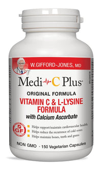 Thumbnail for Preferred Nutrition Medi-C Plus with Calcium 150 Veg Capsules - Nutrition Plus