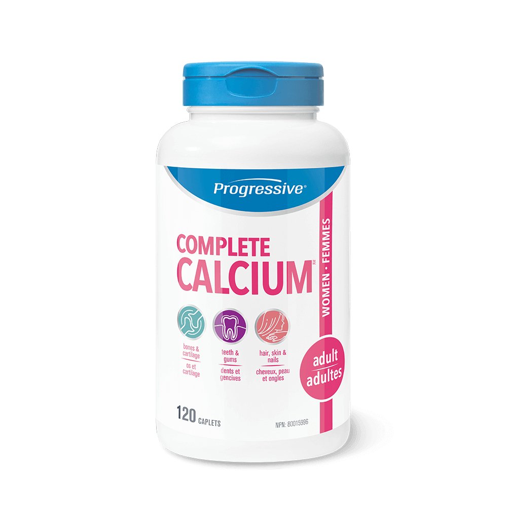 Progressive Complete Calcium Adult Women 120 Caplets - Nutrition Plus