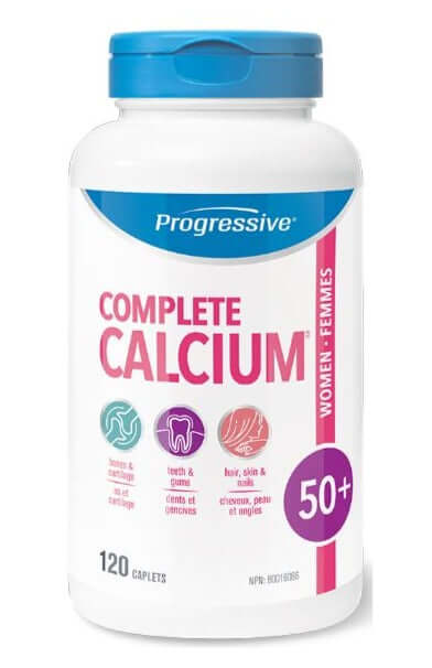Progressive Complete Calcium for Women 50+ 120 Caplets - Nutrition Plus
