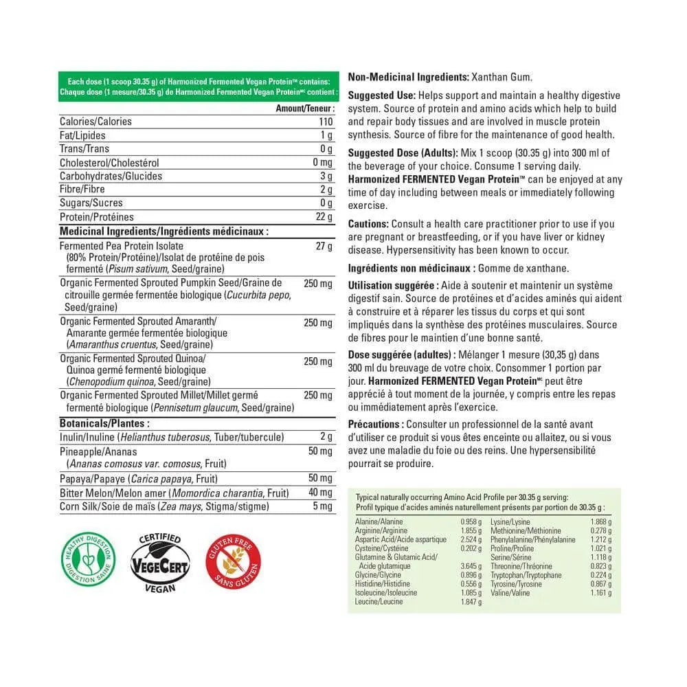 Progressive Fermented Vegan Protein 680 Grams - Nutrition Plus