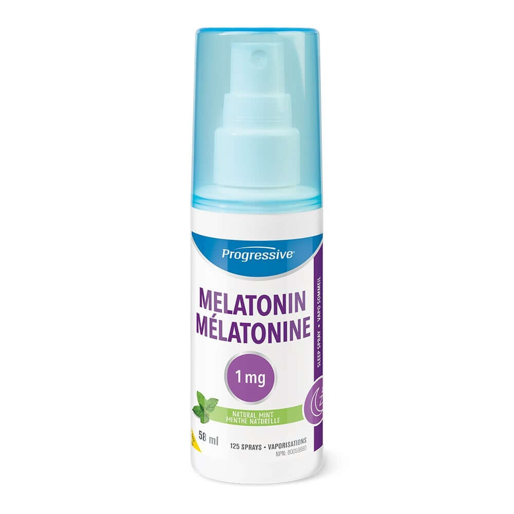 Progressive Melatonin Spray 58mL Mint - Nutrition Plus
