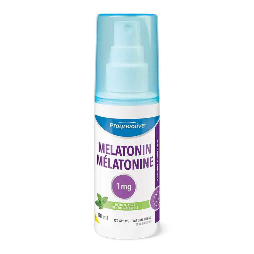 Progressive Melatonin Spray 58mL Mint Nutrition Plus