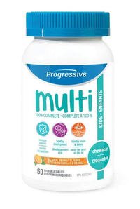 Thumbnail for Progressive Multivitamins for Kids 60 Chewable Tablets - Nutrition Plus
