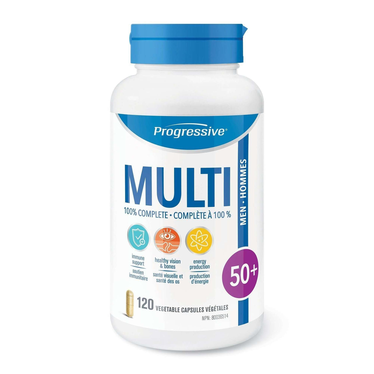 Progressive MultiVitamins for Men 50+ - Nutrition Plus