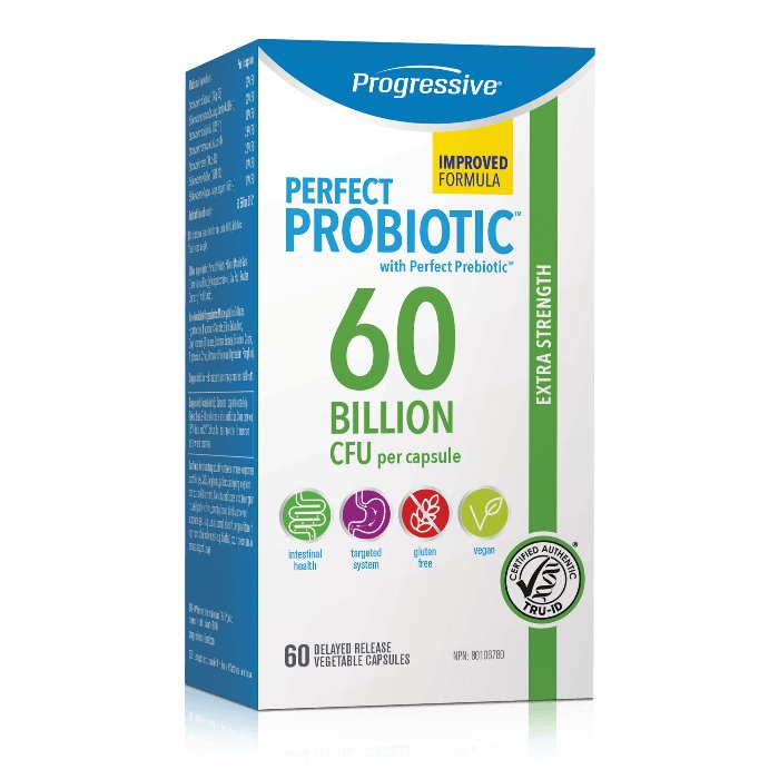 Progressive Perfect Probiotic 60 Billions 60 DR Veg Capsules - Nutrition Plus