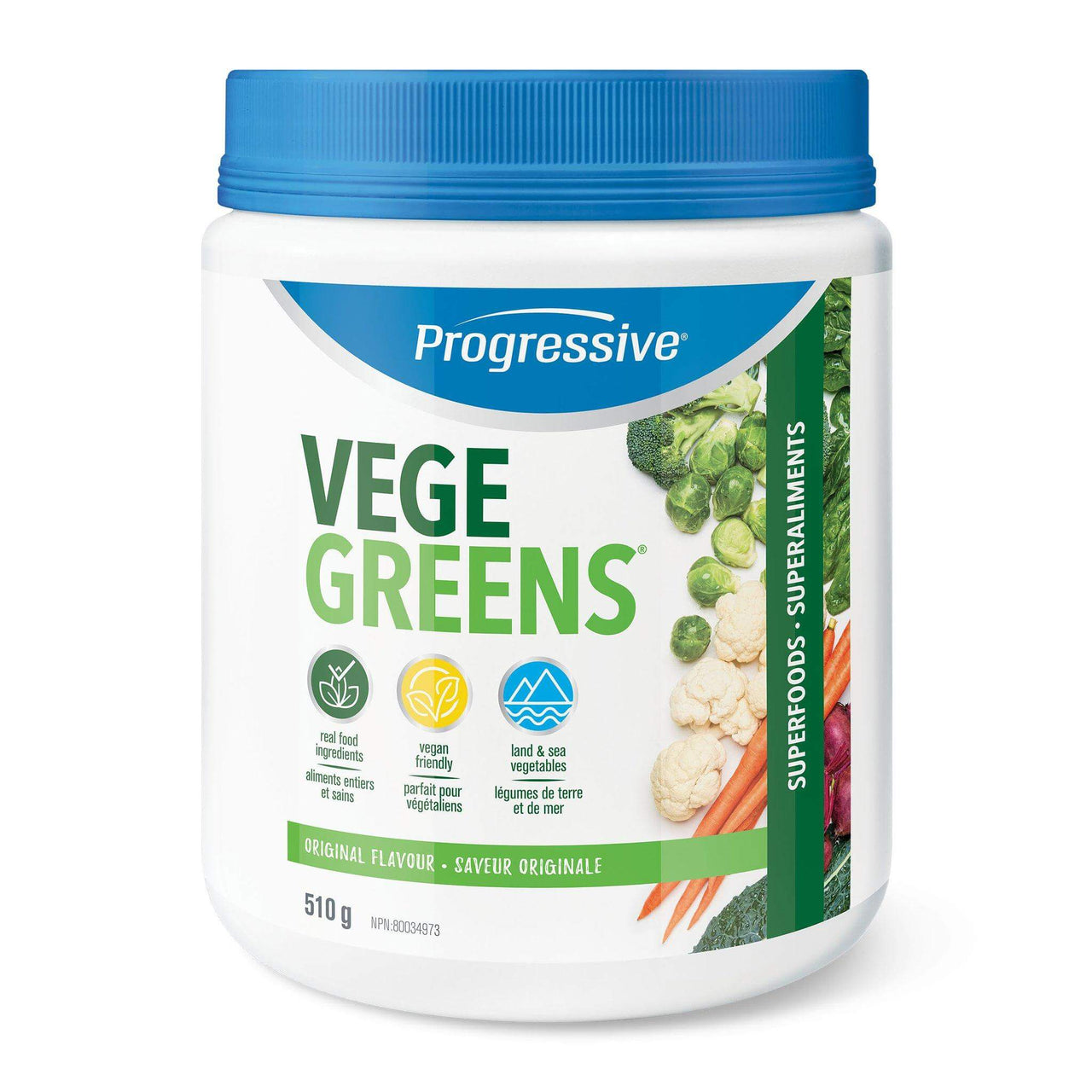 Progressive VegeGreens Cucumber Mint Powder - Nutrition Plus