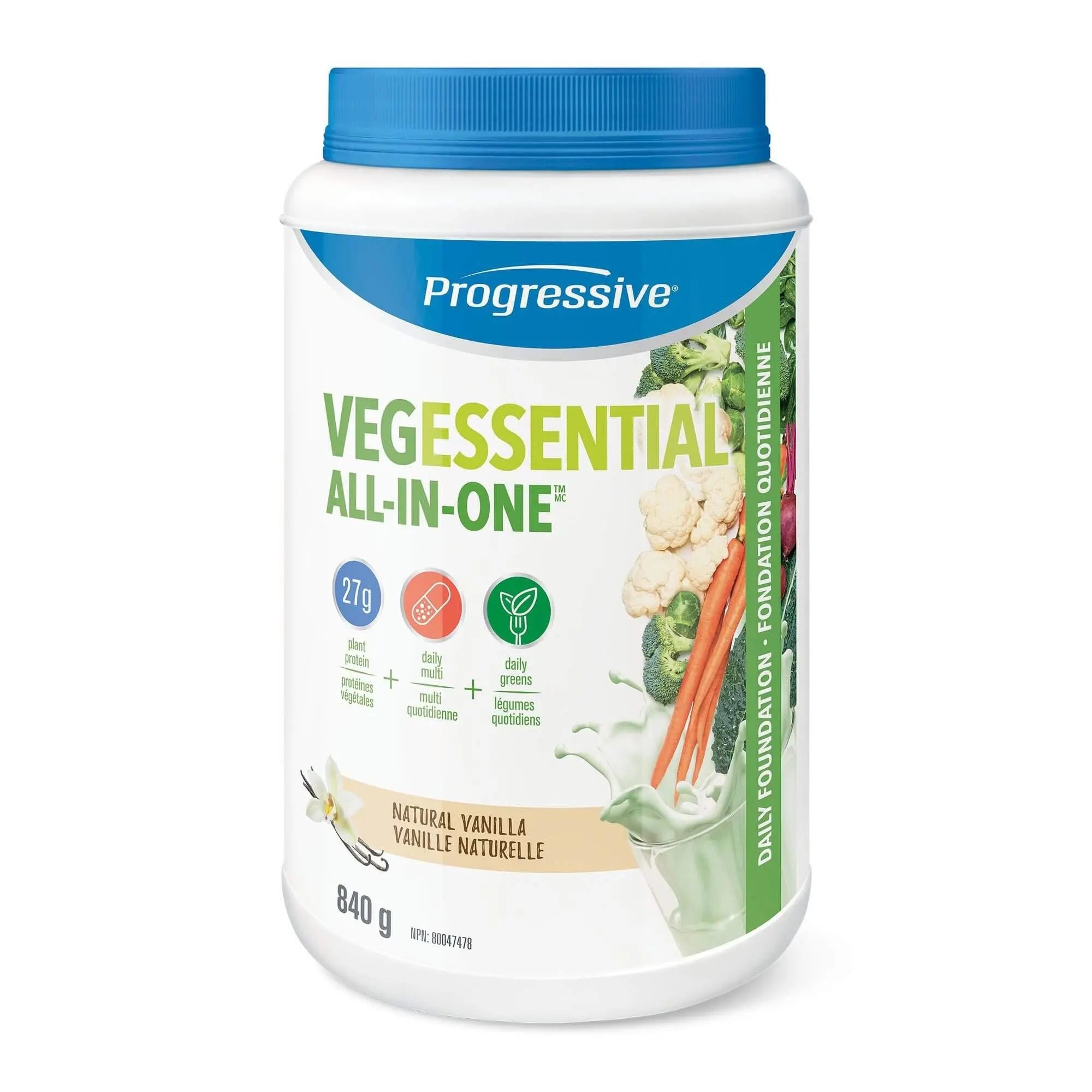 Progressive VegEssential 840 Grams - Nutrition Plus