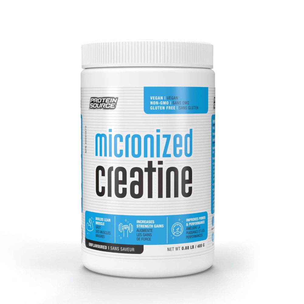 Protein Source Micronized Creatine Monohydrate 400 Grams - Nutrition Plus