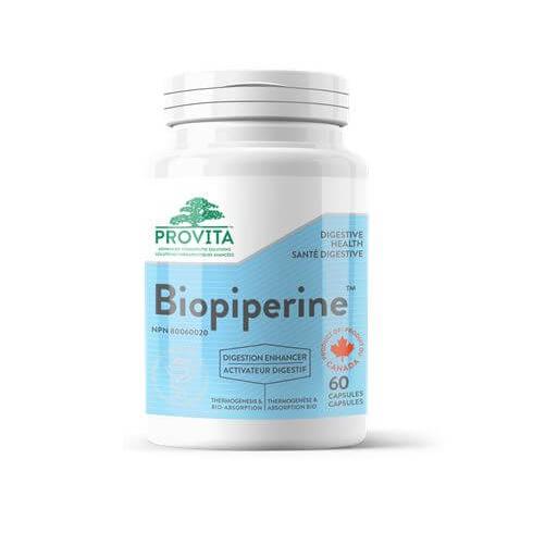 Provita Biopiperine 60 Veg Capsules - Nutrition Plus