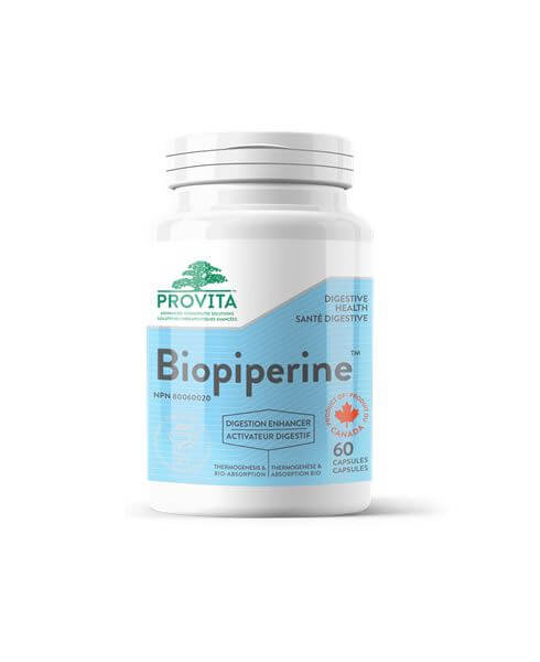 Provita Biopiperine 60 Veg Capsules - Nutrition Plus