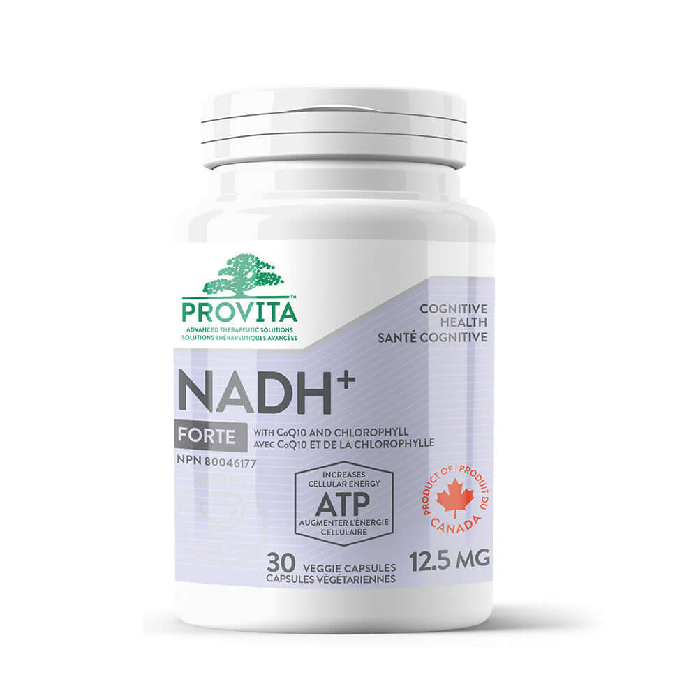 Provita NADH+ Forte 30 Capsules - Nutrition Plus