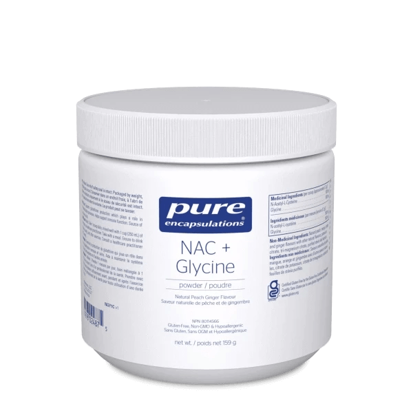 Pure Encapsulations - NAC + Glycine Powder 159 Grams - Nutrition Plus