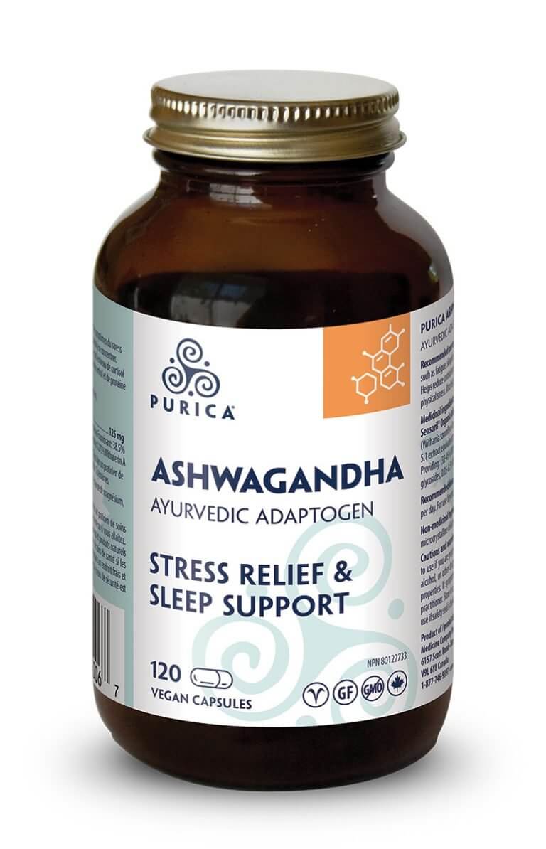 Purica Ashwagandha 60 Veg Capsules - Nutrition Plus