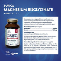 Thumbnail for Purica Magnesium Effervescent Powder 150 Grams - Nutrition Plus
