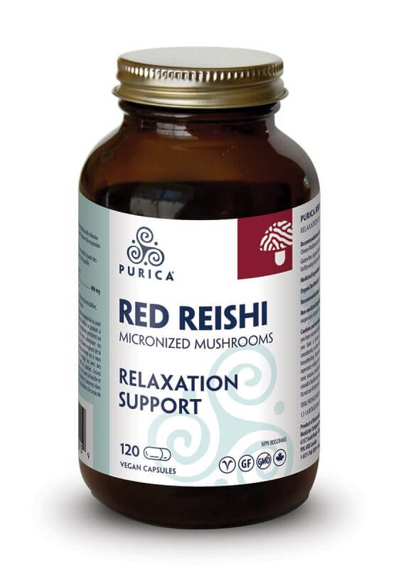 Purica Red Reishi Vegan Capsules - Nutrition Plus