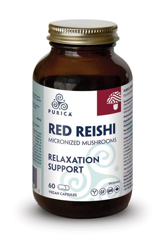 Purica Red Reishi Vegan Capsules - Nutrition Plus
