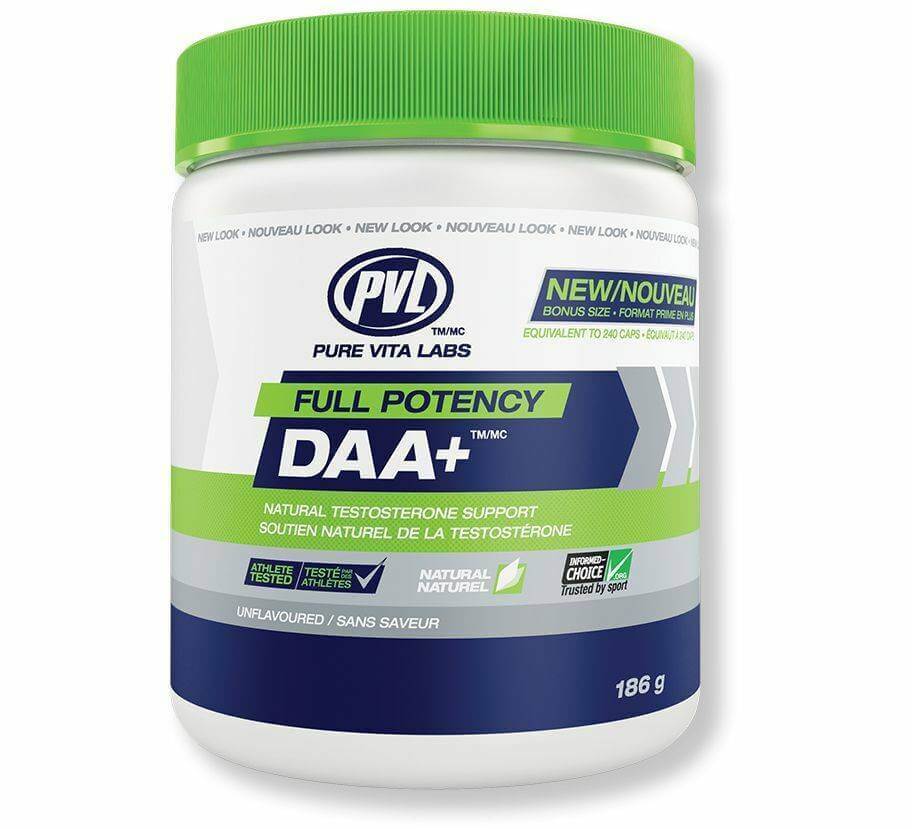 PVL D-Aspartic Acid DAA+ 186 Grams - Nutrition Plus