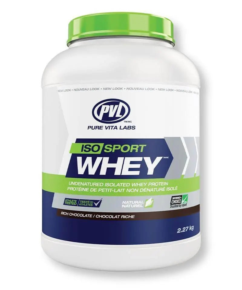 PVL Iso Sport Whey 2.27 kg Protein Powder - Nutrition Plus
