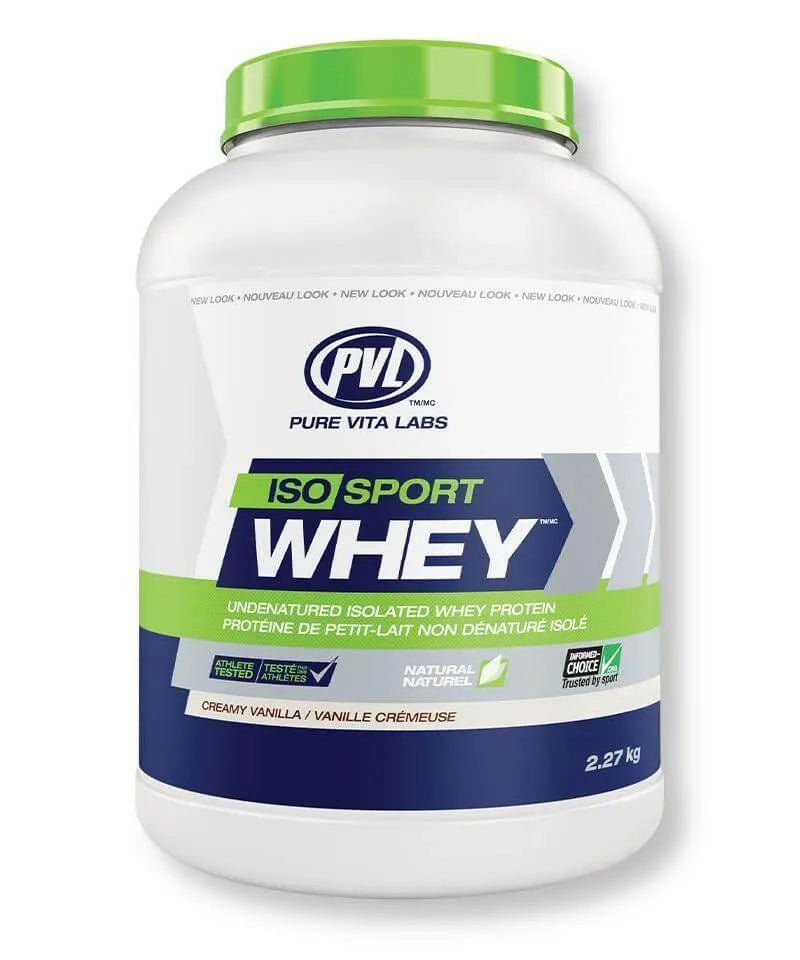 PVL Iso Sport Whey 2.27 kg Protein Powder - Nutrition Plus