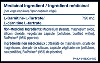 Thumbnail for PVL L-Carnitine 750 mg 90 Capsules - Nutrition Plus
