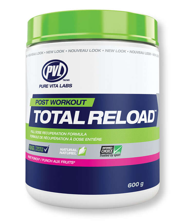 PVL Total Reload 600 Grams Fruit Punch - Nutrition Plus