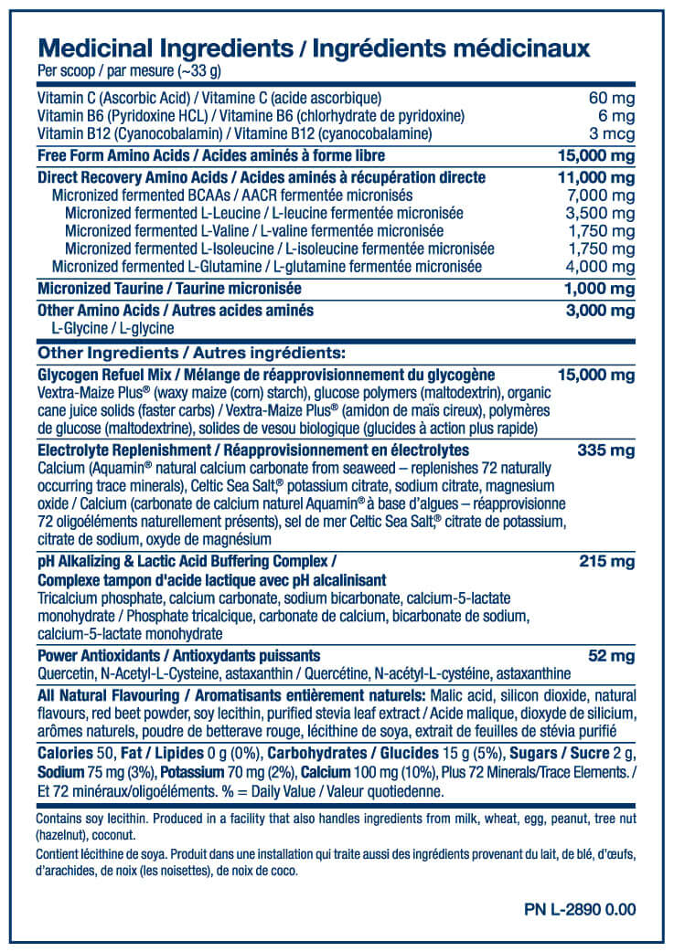 PVL Total Reload 600 Grams Fruit Punch - Nutrition Plus