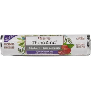 Quantum Therazinc Elderberry Lozenges 14 Lozenges - Nutrition Plus