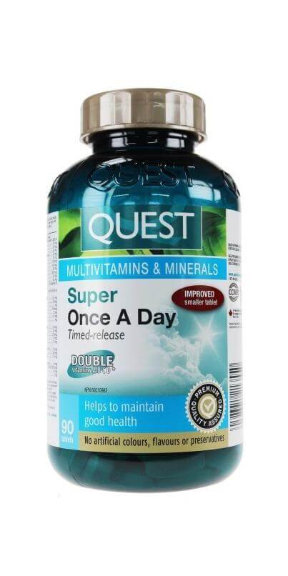 Quest Super Once A Day Timed-Release Multivitamins & Minerals - Nutrition Plus
