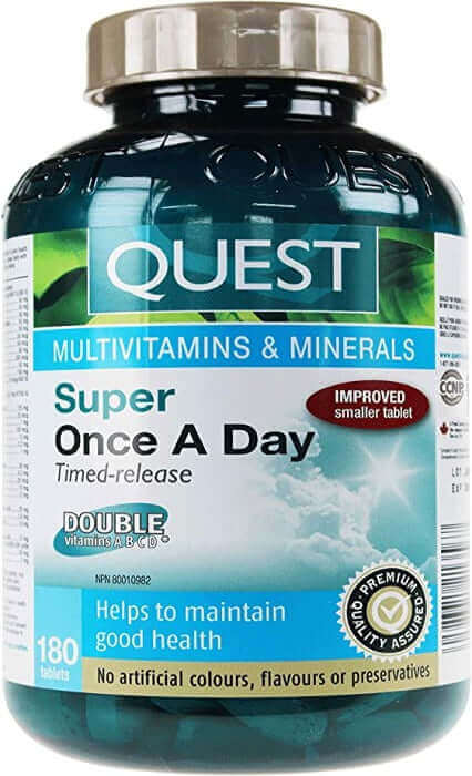 Quest Super Once A Day Timed-Release Multivitamins & Minerals - Nutrition Plus