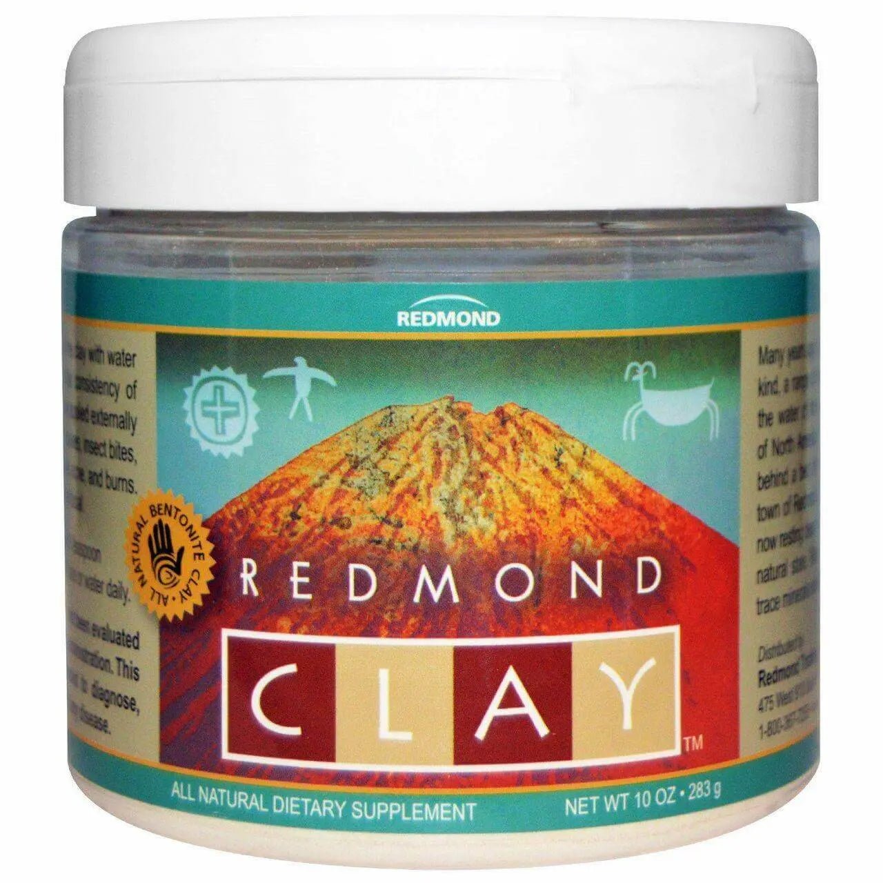 Redmond Clay 283 Grams - Bentonite Clay - Nutrition Plus