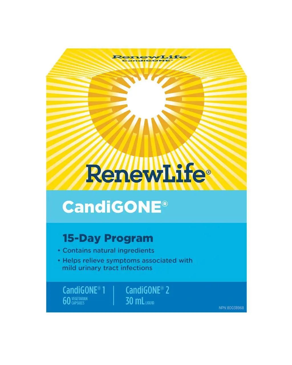 Renew Life CandiGone 15 Day Program Cleansing Kit - Nutrition Plus
