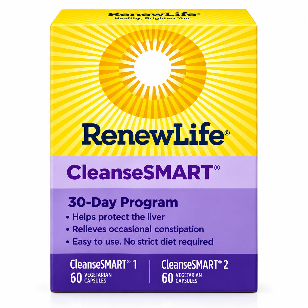 Renew Life CleanseSMART Full Body Cleanse 30 Day Program 1 Kit - Nutrition Plus
