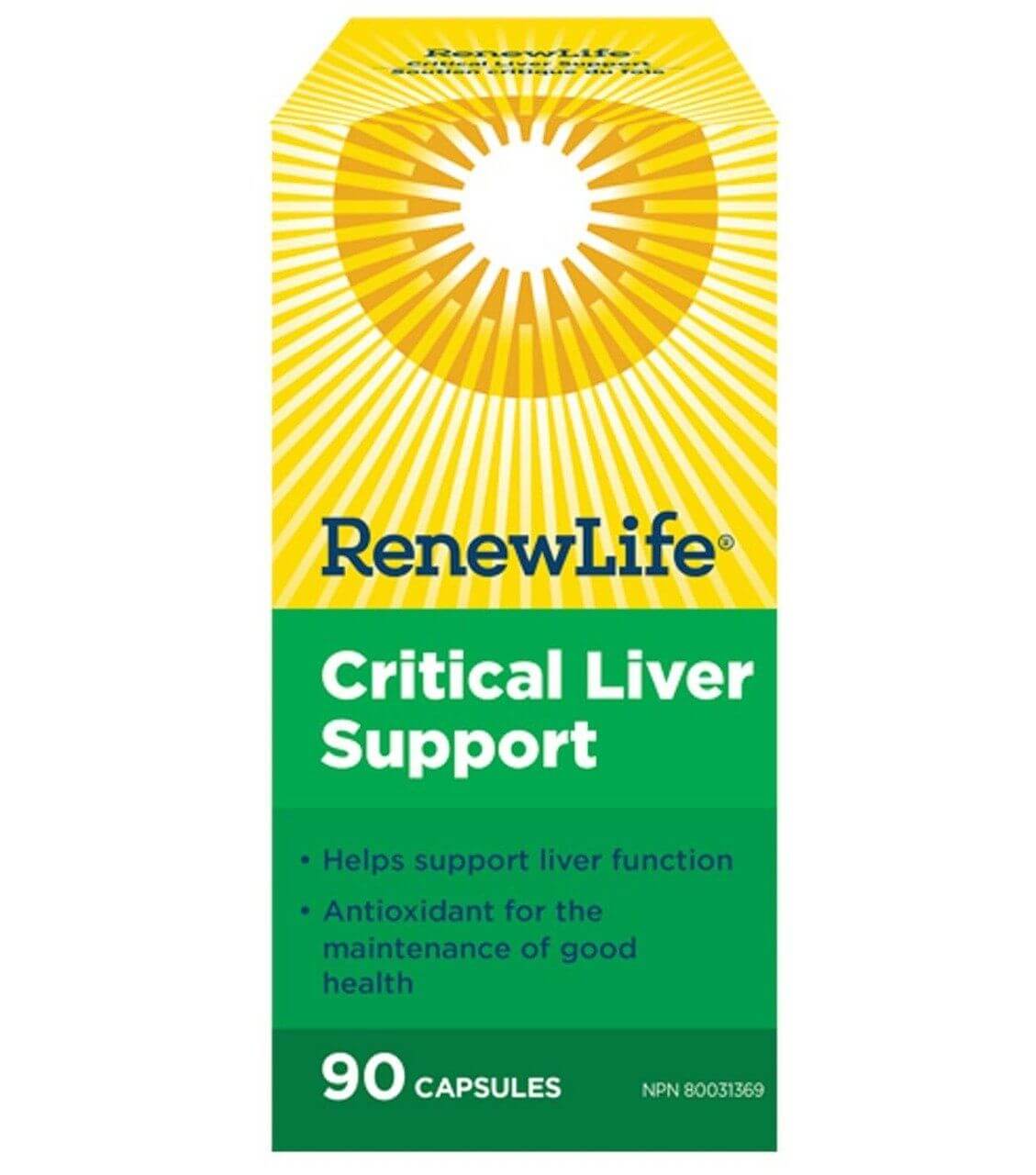 Renew Life Critical Liver Support 90 Veg Capsules - Nutrition Plus