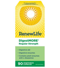 Thumbnail for Renew Life Digest More 90 Veg Capsules - Nutrition Plus