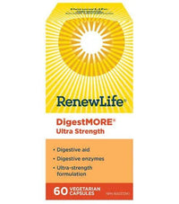 Thumbnail for Renew Life Digest More Ultra Strength 60 Veg Capsules - Nutrition Plus